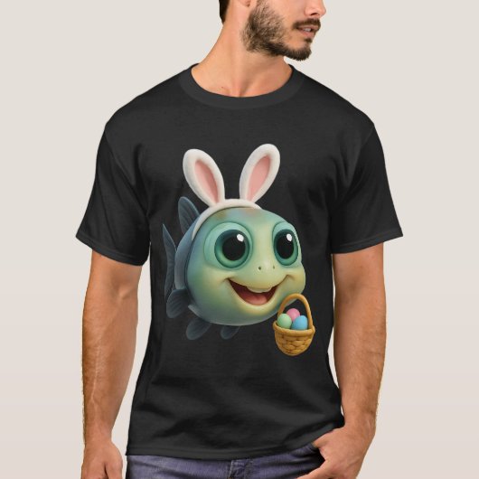 Paas Barreleye Spookvis T-shirt (Voorkant)