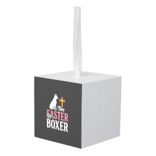 Paas Boxer Hond Vintage Gravure Shirt Decoratie