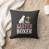 Paas Boxer Hond Vintage Gravure Shirt Kussen (Deken)
