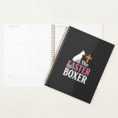 Paas Boxer Hond Vintage Gravure Shirt Planner (Display)