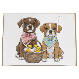 Paas Boxer Honden Groot Cadeauzakje