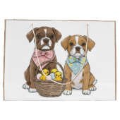 Paas Boxer Honden Groot Cadeauzakje (Achterkant)
