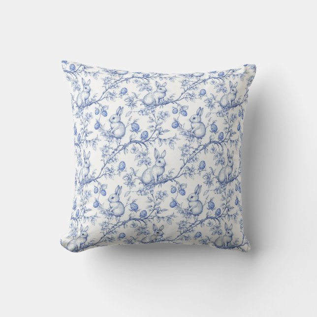 Paas Chinoiserie Toile De Jouy Pillow Kussen (Voorkant)