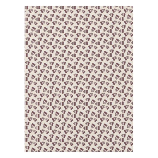Paas Chocolade Ei Patroon Tafelkleed (Voorkant)