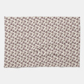 Paas Chocolade Ei Patroon Theedoek (Horizontaal)