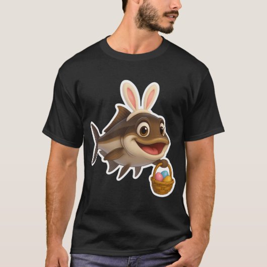 Paas Cobia Vis 1 T-shirt (Voorkant)