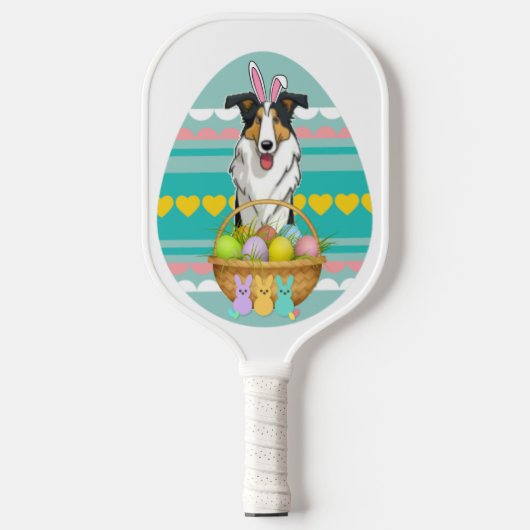 Paas Collie Pickleball Paddle (Voorkant)