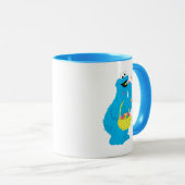 Paas Cookie Monster Mok (Voorkant rechts)