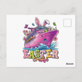 Paas Cruise 2026 Briefkaart (Achterkant)