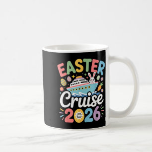 Paas Cruise 2026 Familie Matching Konijn Lente Vak Koffiemok