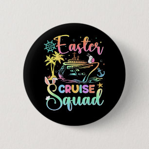 Paas Cruise 2026 Groep Vaarvakantie Familie Ronde Button 5,7 Cm