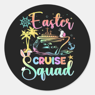 Paas Cruise 2026 Groep Vaarvakantie Familie Ronde Sticker