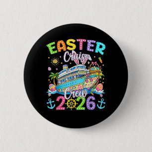 Paas Cruise Bemanning 2026 Overeenkomstige Gezinsv Ronde Button 5,7 Cm