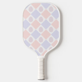 Paas Diamant Patroon Met Gedecoreerde Eieren Pickleball Paddle