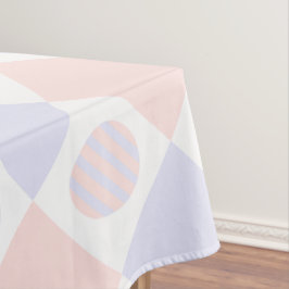 Paas Diamant Patroon Met Gedecoreerde Eieren Tafelkleed