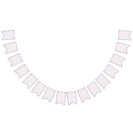 Paas Diamant Patroon Met Gedecoreerde Eieren Vlaggetjes