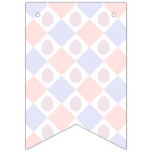 Paas Diamant Patroon Met Gedecoreerde Eieren Vlaggetjes (Tweede vlag)