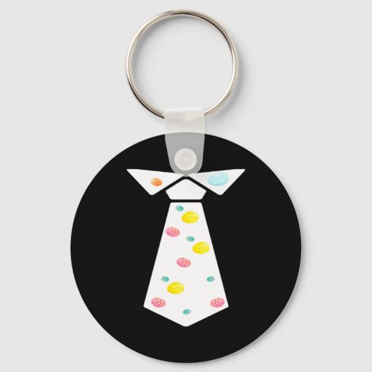 Paas Ei Halsband Pasen Pasen Sleutelhanger (Voorkant)