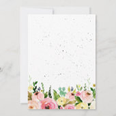 Paas-ei jacht uitnodiging, Kerk paaseierenjacht Kaart (Achterkant)