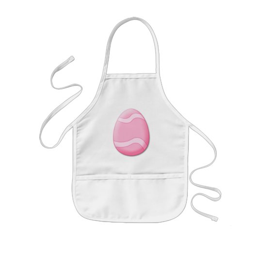 Paas Ei (Roze) Kinder Schort (Voorkant)