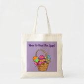 Paas Eieren Boodschappentas Tote Bag (Voorkant)