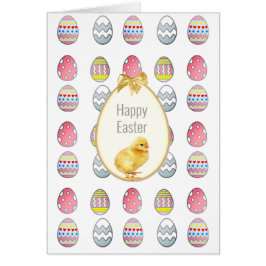 Paas Eieren en Knuffel Kuiken