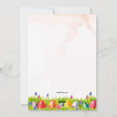 Paas Eieren Extravaganza Foto Kaart (Achterkant)