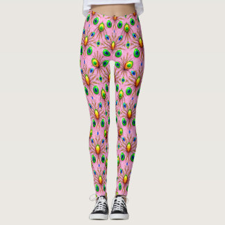 PAAS EIEREN ~ Groen Geel 3D ~ Leggings