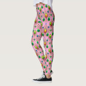 PAAS EIEREN ~ Groen Geel 3D ~ Leggings (Links)