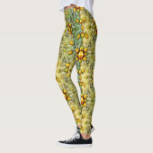 PAAS EIEREN ~ Groen Geel 3D ~ Leggings (Links)