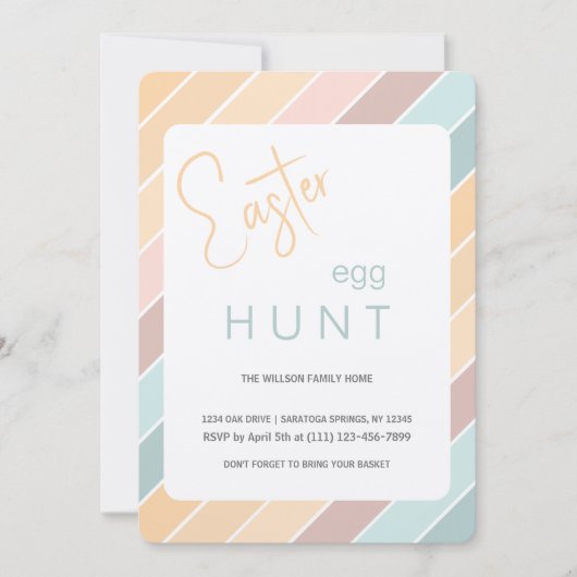 Paas Eieren Jacht Crème Ijs Feest (Voorkant)