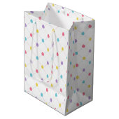 Paas Eieren Patroon Cadeautas (Voorkant Gekanteld)
