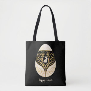 Paas eitje decoratie tote bag