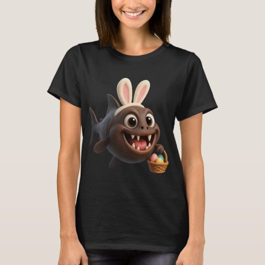 Paas Fangtooth Vis T-shirt (Voorkant)