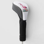 Paas Flamingo T-Shirt Golfheadcover (Schuin)