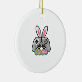 Paas Gaming Controller Konijn Oren Jongens Kindere Keramisch Ornament (Rechts)