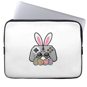 Paas Gaming Controller Konijn Oren Jongens Kindere Laptop Sleeve