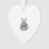 Paas Gaming Controller Konijn Oren Jongens Kindere Ornament (voorkant)