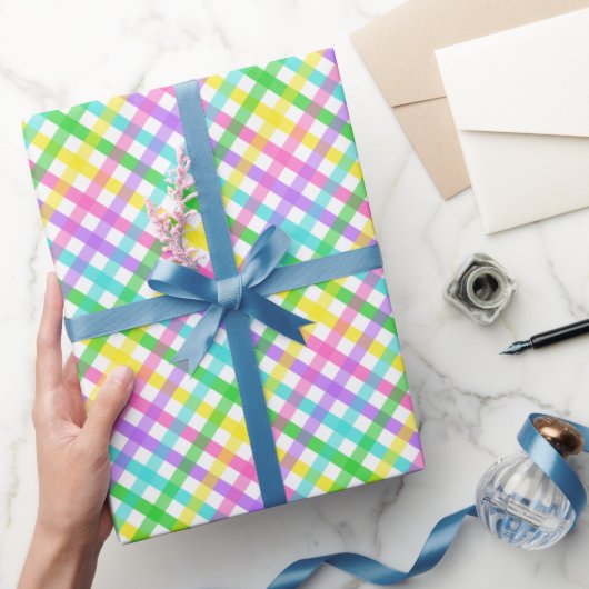 Paas Gingham 8 Inpakpapier (Geschenken)