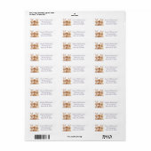 Paas Goldendoodle Honden Etiket (Full Sheet)