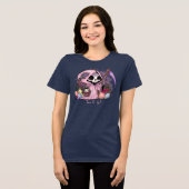 Paas Grim Reaper Tri-Blend Shirt (Voorkant volledig)