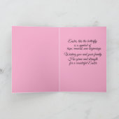 Paas Hallelujah Vouwkaart Kaart (Binnen)