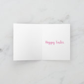 Paas Happy Pasen Kaart (Binnen)
