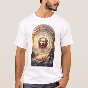 Paas Heilige Licht Gezicht, Gelovige's Hoop Gesche T-shirt