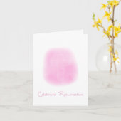 Paas kaart met Kruis Vers Resurrection (Gele Bloem)