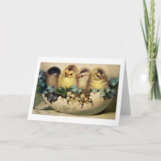  Paas Kaart Reproductie Wenskaart (Voorkant)