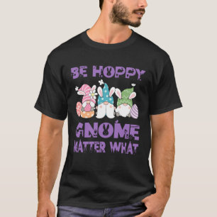 Paas Kabouter Konijn Konijn Grappig Wees Blij Kabo T-shirt
