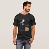 Paas Kat Konijn Oren T-shirt (Voorkant volledig)