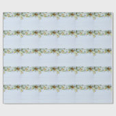 Paas kersenpruim: gele eieren. cadeaupapier (Vlak)