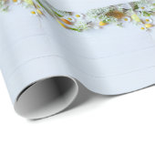 Paas kersenpruim: gele eieren. cadeaupapier (Rol Hoek)